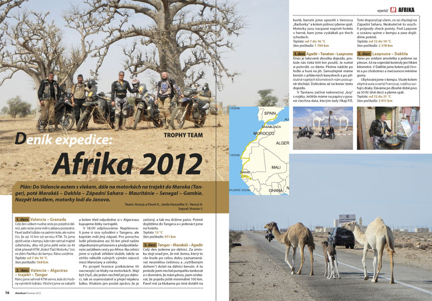 Expedice Afrika 2012