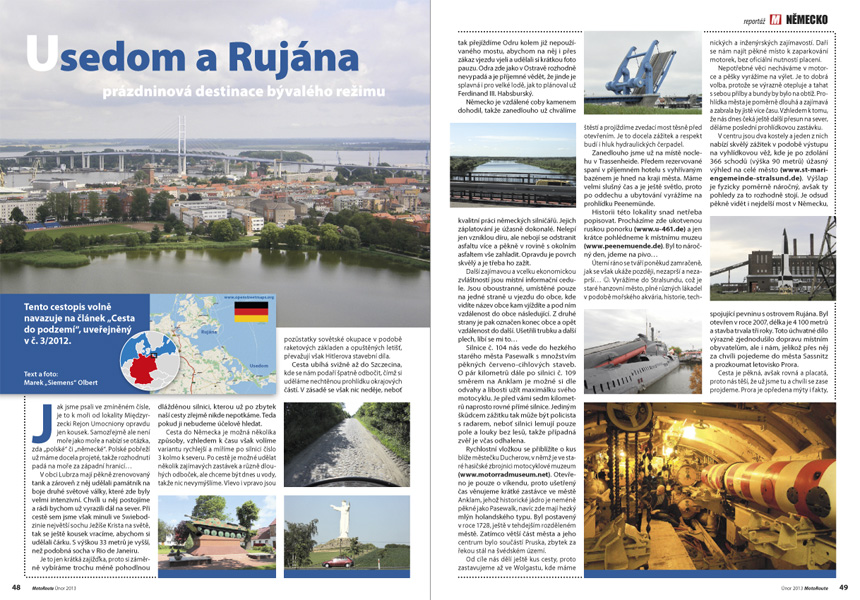 Usedom a Rujana