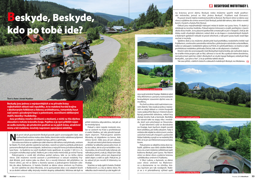 Beskydske mototrasy