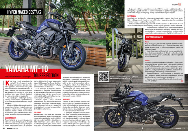 Test Yamaha MT-10 TE