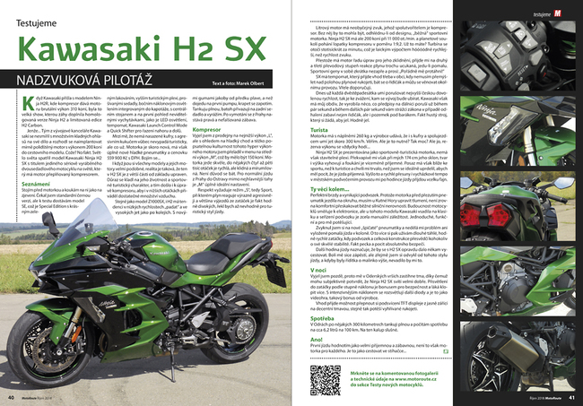 Test: Kawasaki Ninja H2 SX