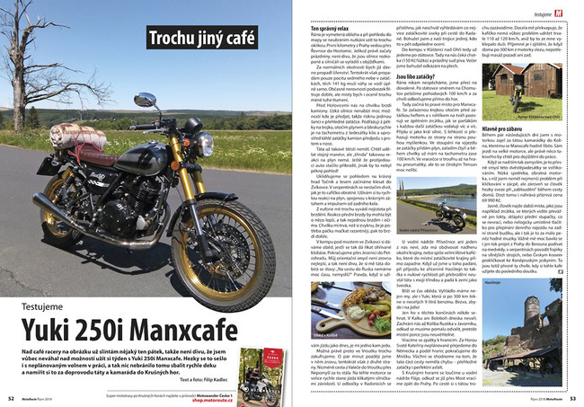 Test: Yuki 250i Manxcafe