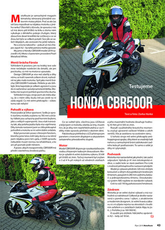 Test Honda CBR500R