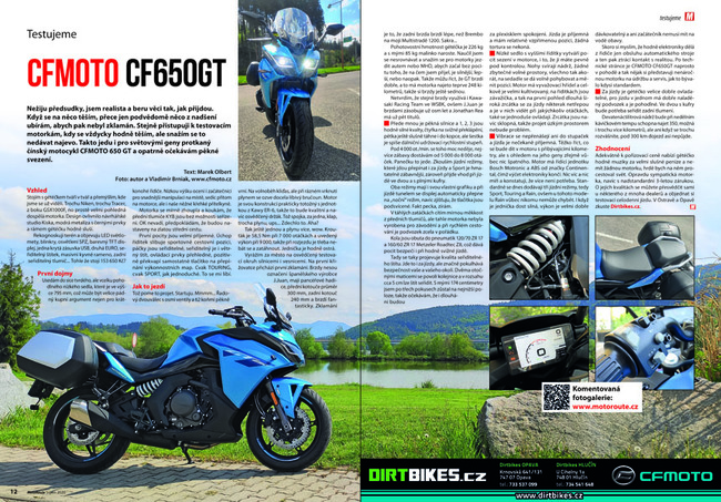 Test CFMOTO CF650GT