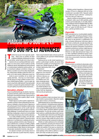 Test Piaggio MP3