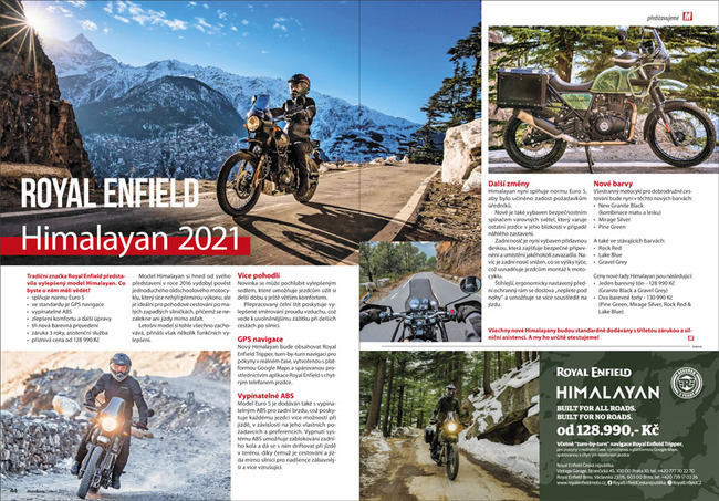 Royal Enfield Himalayan 2021