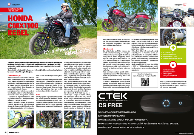 Test: Honda CMX1100 Rebel