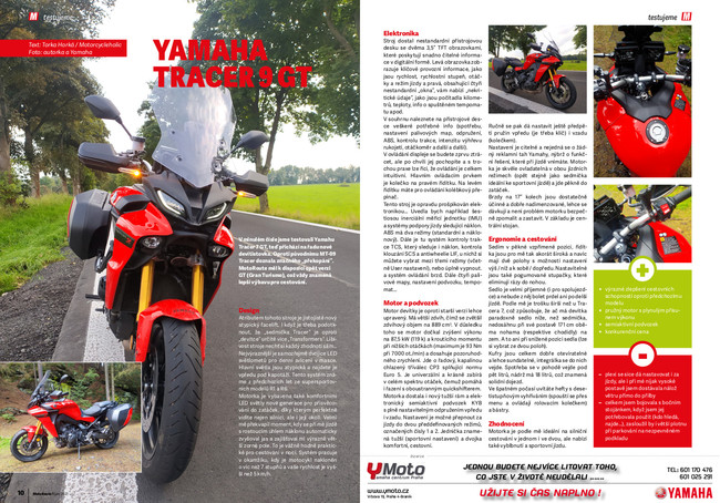 Test Yamaha Tracer 9 GT