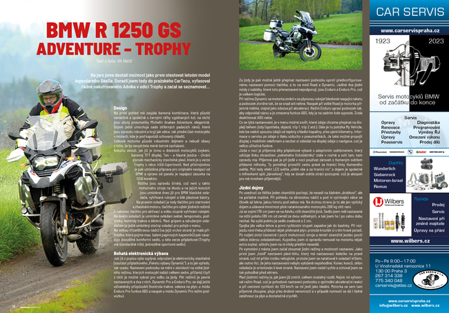 Test: BMW R 1250 GS Adventure