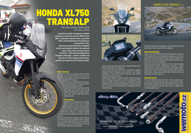 Test: Honda XL750 Transalp