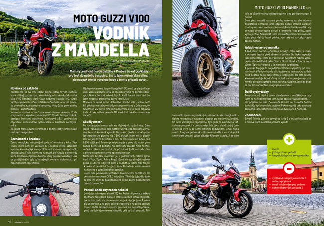 Test: Moto Guzzi V100 Mandello