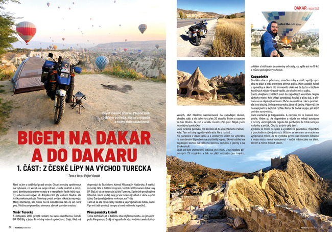 Bigem na Dakar a do Dakaru 1