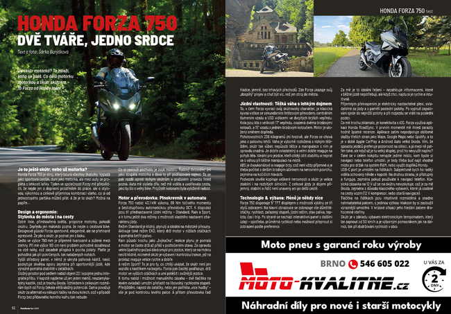 Test: Honda Forza 750