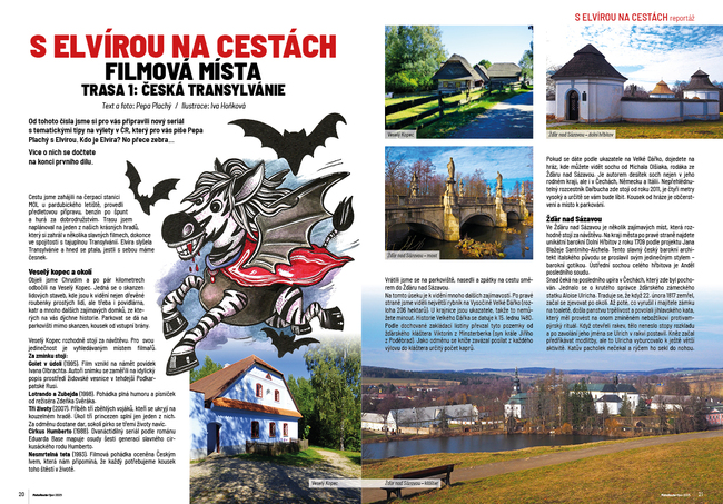 S Elvírou na cestách