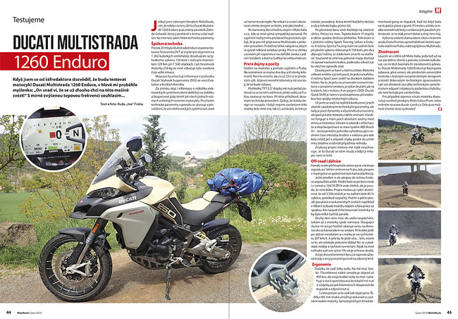 Test Ducati Multistrada 1260 Enduro