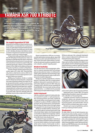 Test Yamaha XTribute