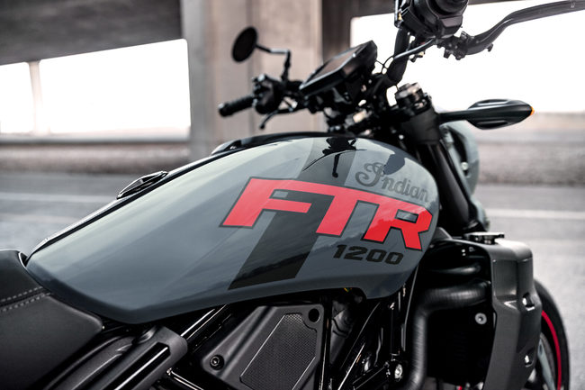 Indian FTR 1200 Stealth Grey 2022