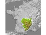 Poloha Francouzského středohoří (Autor: Technob105)