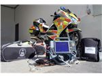 Vybavenie maďarského záchranárskeho motocykla