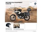 BMW G 650GS model 2013 - originální příslušenství