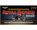 1. mezinárodní sraz motocyklů Royal Enfield v ČR