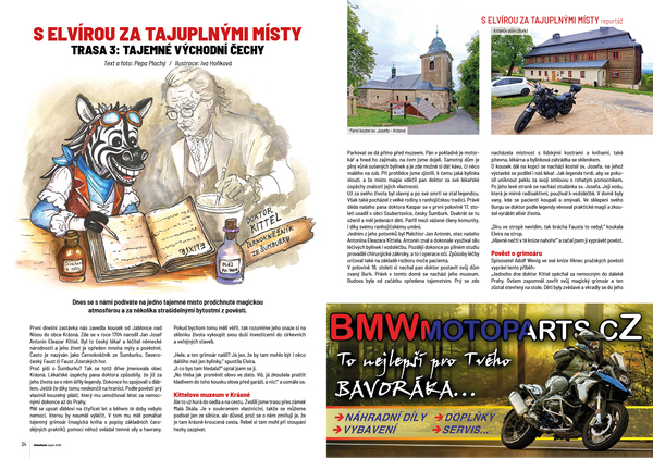 S Elvírou za tajuplnými místy