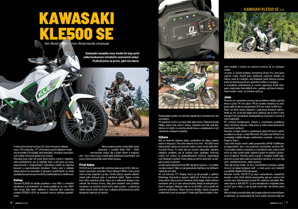 Test Kawasaki KLE500 SE