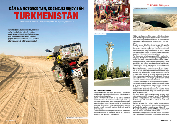 Peoa v čudu - Turkmenistán