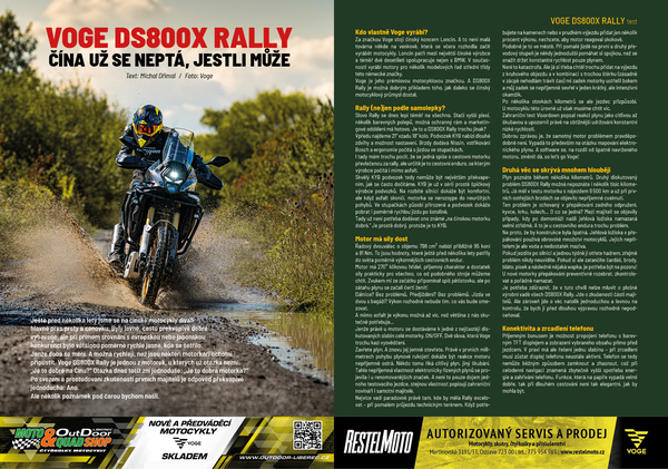 Test Voge DS800X Rally