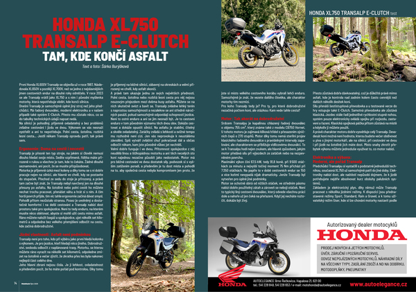 Tes: Honda XL750 Transalp E-Clutch