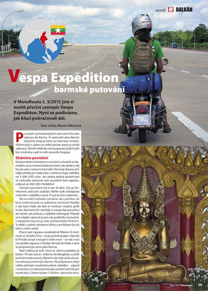 Vespa Expedition Barma