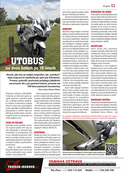 Test Yamaha FJR 1300