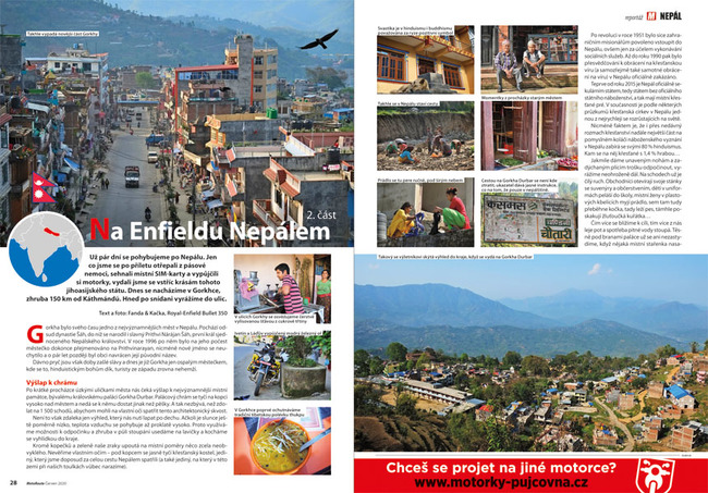 Na Enfieldu Nepálem