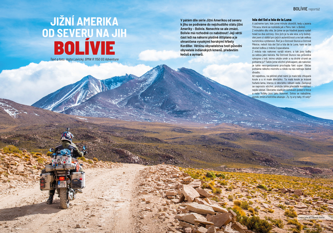 Bolívie na motorce