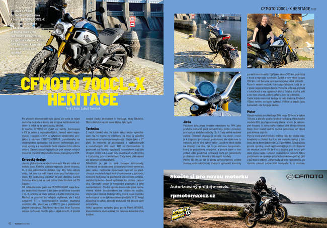  Test: CFMOTO 700CL-X Heritage