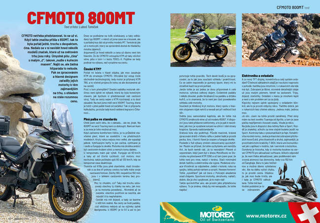 Test: CFMOTO 800MT