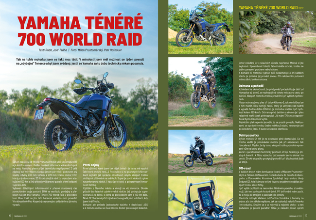 Test: Yamaha Ténéré 700 World Raid