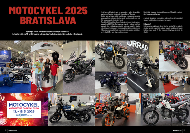 Motocykel 2025 Bratislava