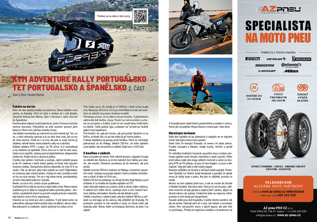 KTM Adventure Rally Portugalsko / TET Španělsko a Portugalsko 2