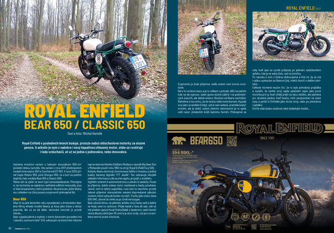 Test: Royal Enfield Bear 650 / Classic 650