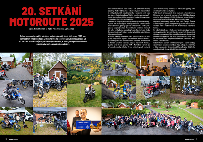 20. setkání MotoRoute 2025
