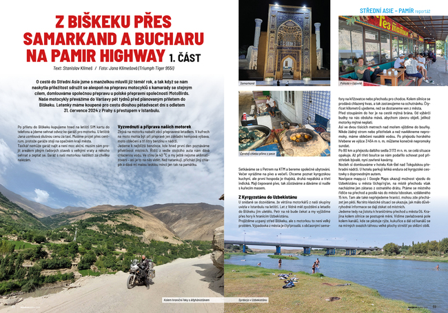 Střední Asie - Pamir Highway