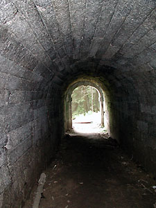 Vnitřek tunelu