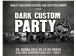 Dark Custom party Harley-Davidson