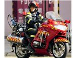 Hasič motocyklista, Hong–Kong